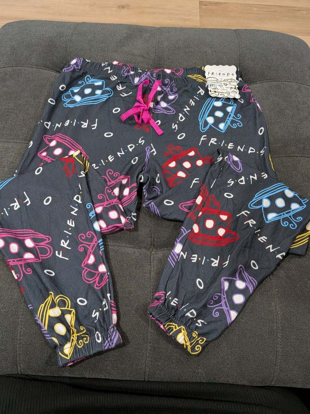 Friends The Television Series Pajama Pants Size Medium